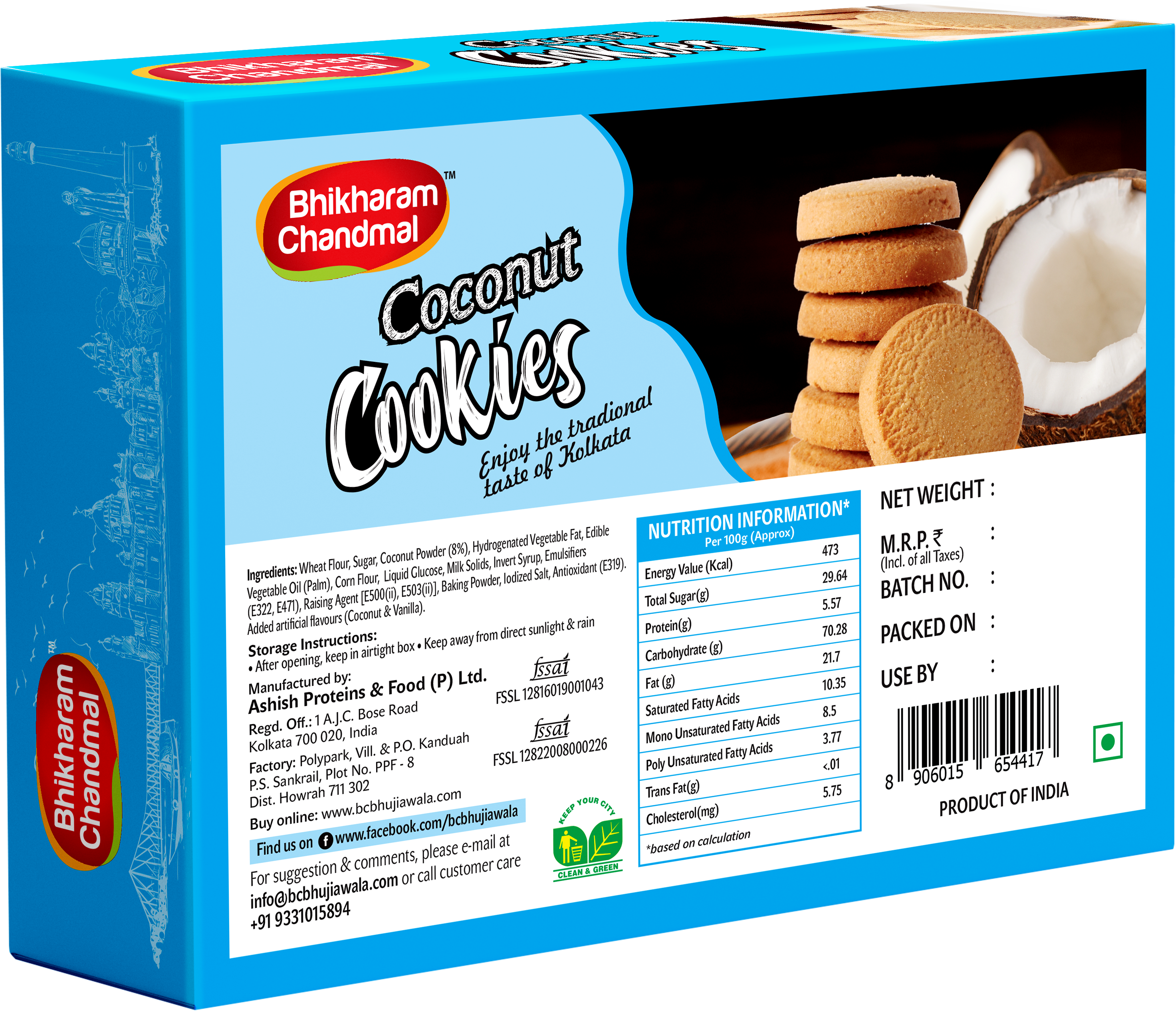 Coconut Cookies 250g