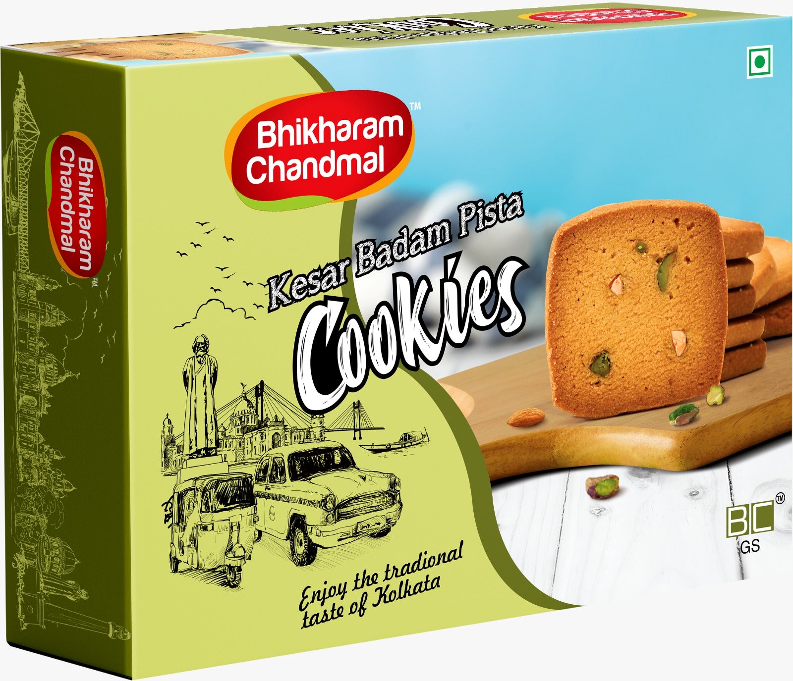 Kesar Badam Pista Cookies 250g