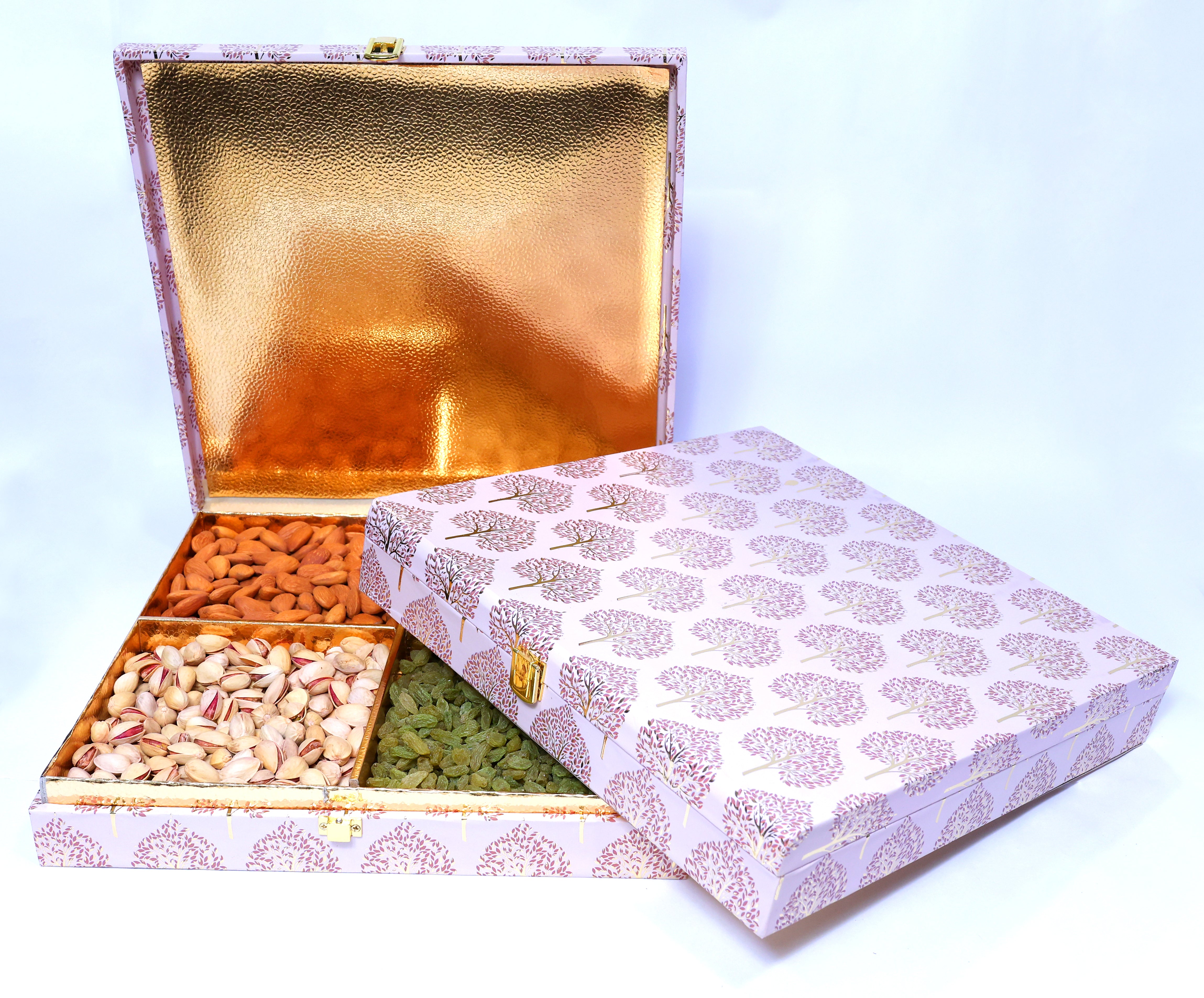 551 (12×12) Dry Fruit Wooden Box